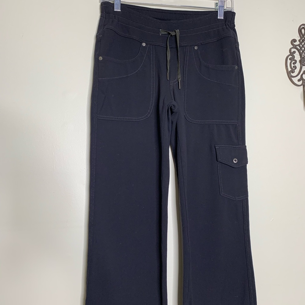 KUHL Drawstring Cargo Straight Leg Pants Sz 4 Long